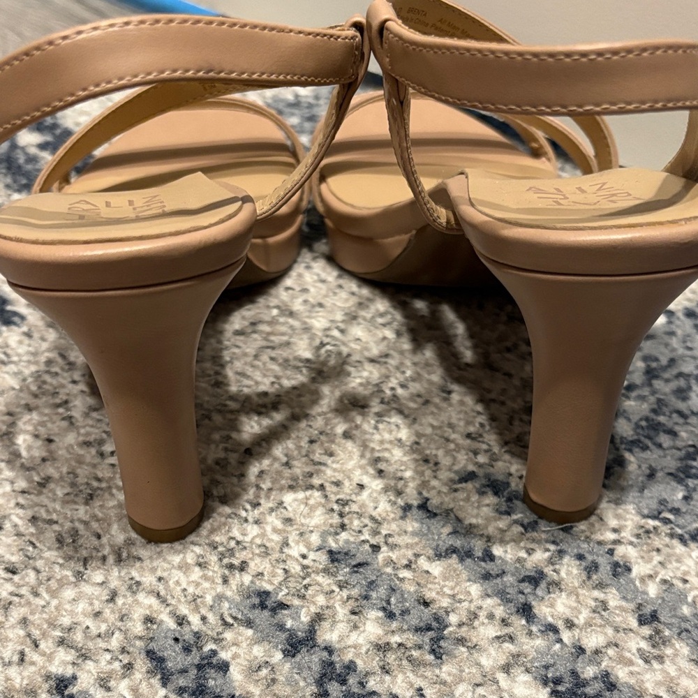 Naturalizer Strappy Slingback Heels - Brenta - Picture 2 of 3